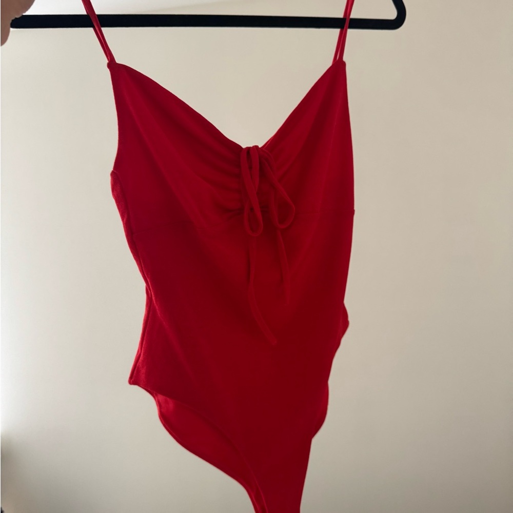 Tiger Mist Vibrant Red Swimwear